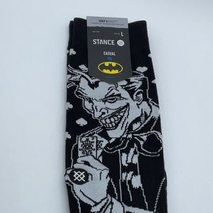 Stance DC Joker black and white socks